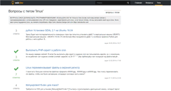 Desktop Screenshot of linuxmen.ru